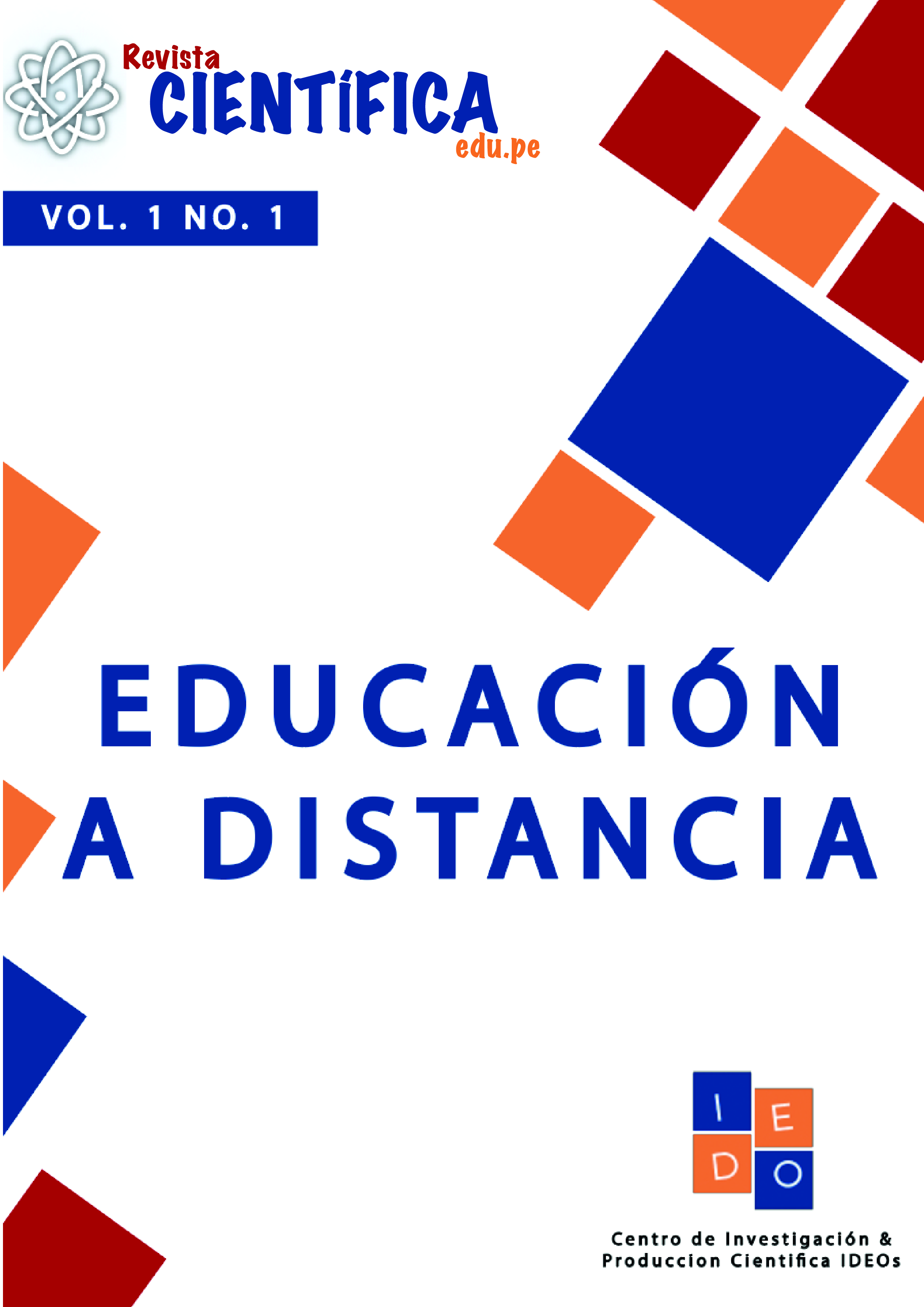 					Ver Vol. 1 Núm. 1 (2021): Educación a distancia
				